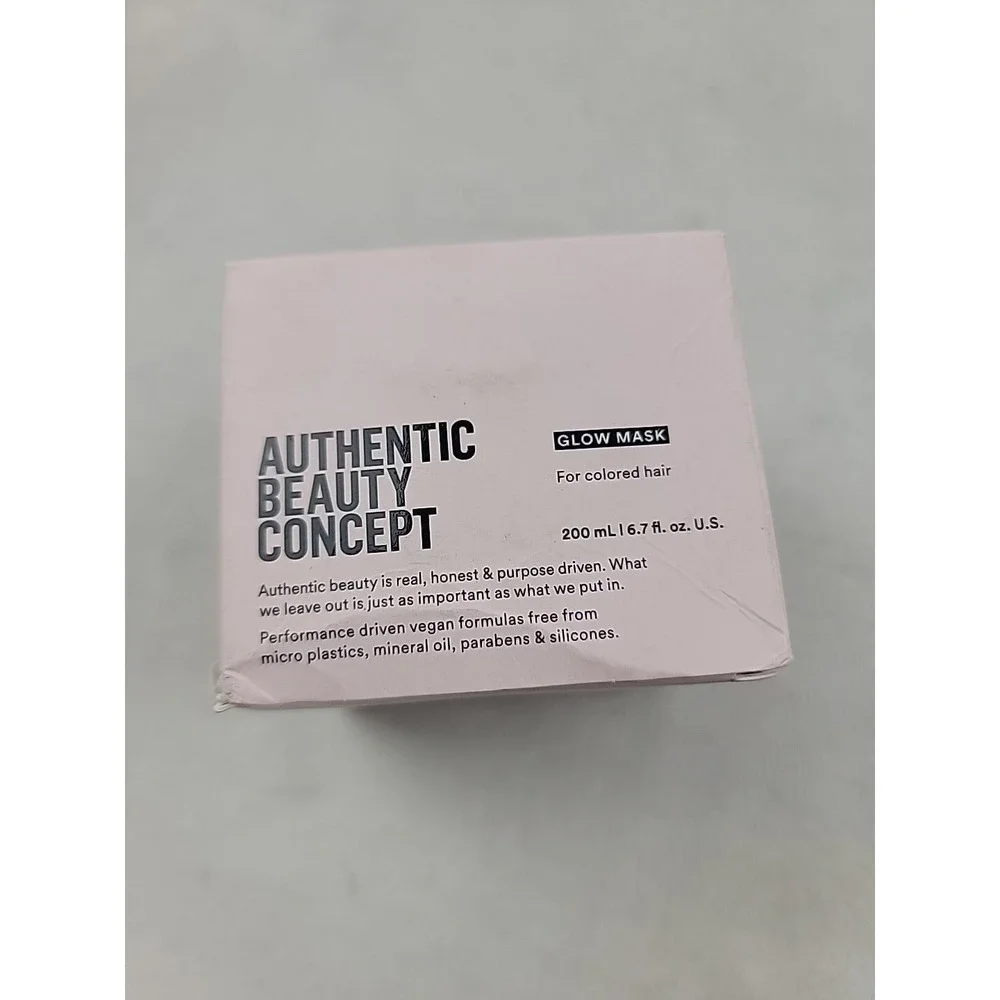 BNIB Authentic Beauty Concept Glow Mask‎ Color Treated Hair 200mL 6.7 fl oz